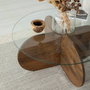Hanah Home Bubble Wood - Walnut